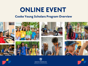 Cooke Young Scholars Online Event