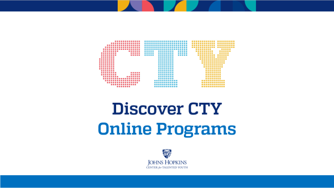 Discover CTY Online Programs