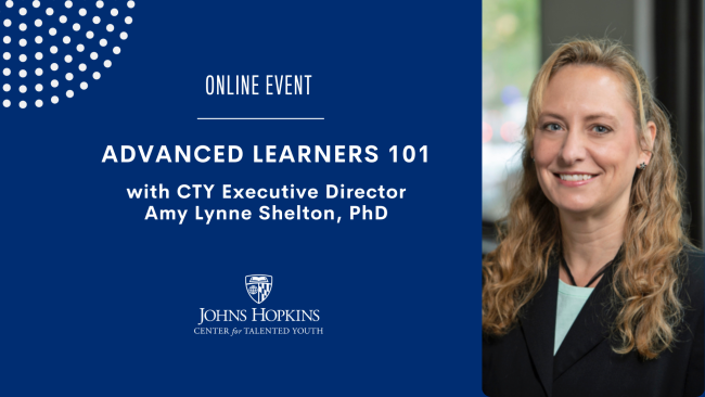 Learn About Summer Employment Opportunities at the Johns Hopkins Center for Talented Youth